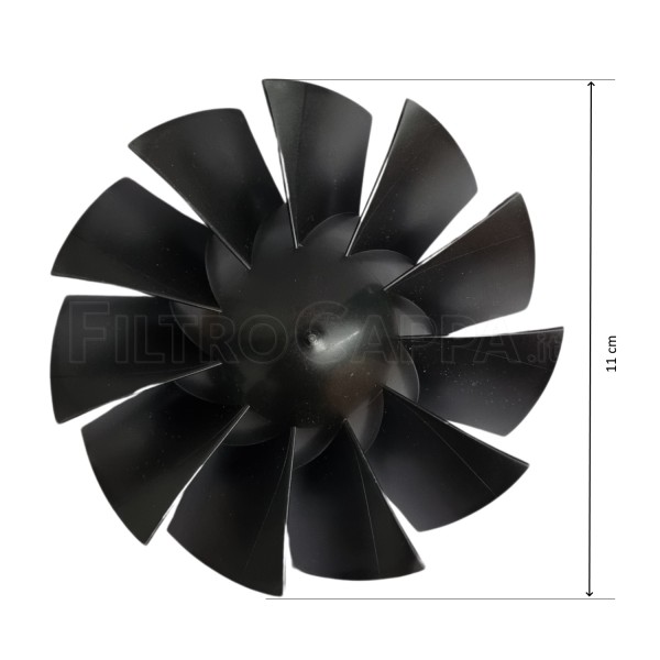 Impeller for wall extractor VORTICE 11270 ME 120/5 LL 1.211.132.009