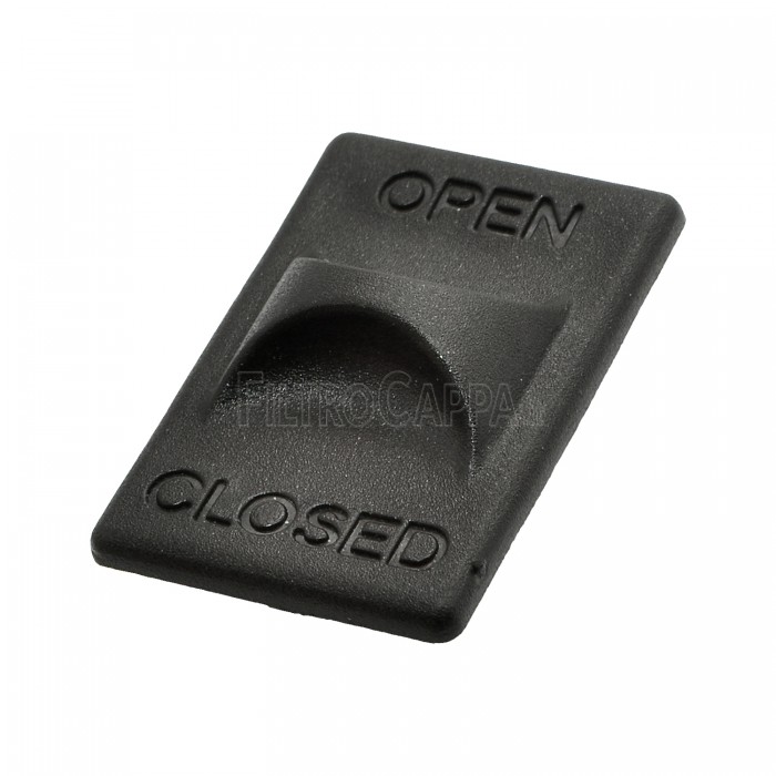 Maniglia nera aggancio sgancio griglia filtro (Kit 2 Pezzi) Cappa Elica Turboair Maniglia nera aggancio sgancio griglia filtro (Kit 2 Pezzi) Cappa Elica Turboair