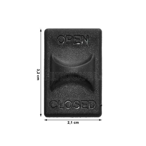 Alça da grade do filtro de liberação de gancho (kit de 2 peças) Elica Turboair Hood