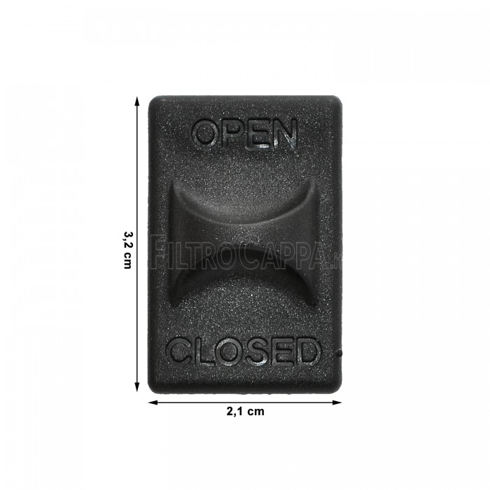 Hook Release Filter Grid Handle (2 Pieces Kit) Elica Turboair Hood