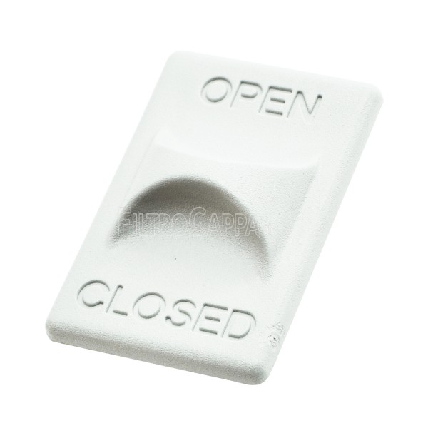 White Hook Release Filter Grid Handle (2 Pieces Kit) Elica Turboair Hood