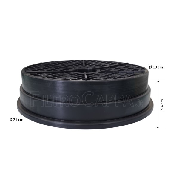 Filtre à charbon diamètre 21 cm pour hotte FABER 112.0540.783