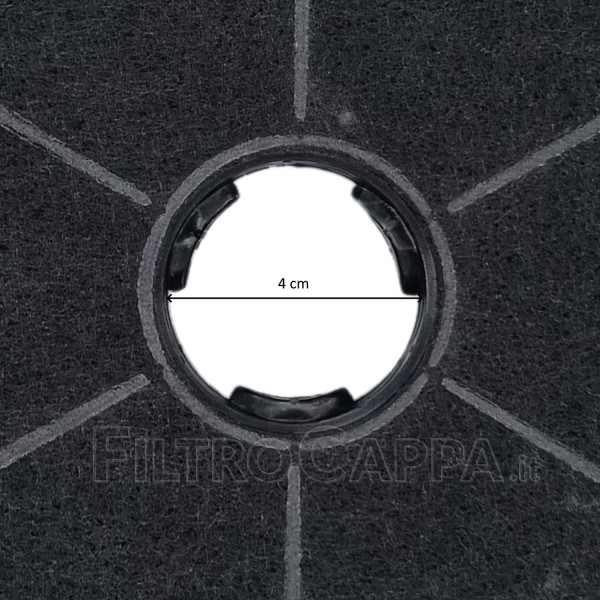 Filtro al Carbone Attivo (2 pz) diametro 17 cm per Cappa BAUMATI FKS385 Filtro al Carbone Attivo (2 pz) diametro 17 cm per Cappa BAUMATI FKS385