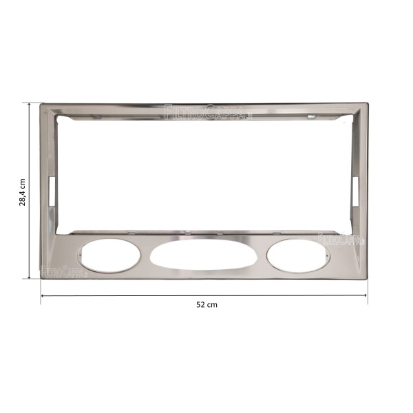 Suporte de filtro de aço inoxidável para exaustor Franke Faber Inca Lg 52 133.0065.576