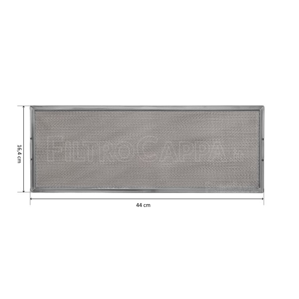 Metal Filter 44 x 16,4 cm for Elica 154G Cooker Hood 1010ER1