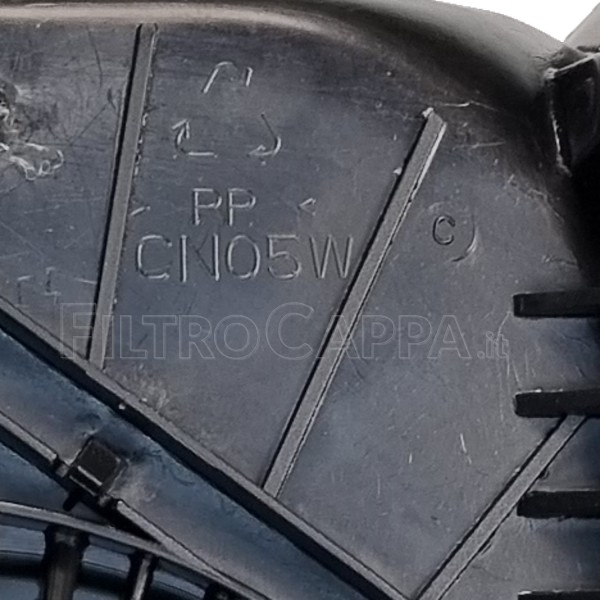 Linkes Gehäuse für Dunstabzugshaubenmotor Elica Certona Box in CN05WB