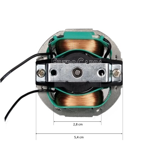 Motore Cuscinetti per Estrattori a Parete Vortice MF 100/4 1.325.000.477 2