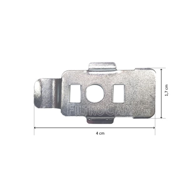 Hook release filter Grid 2 pieces kit for FABER Cooker Hood 133.0018.592