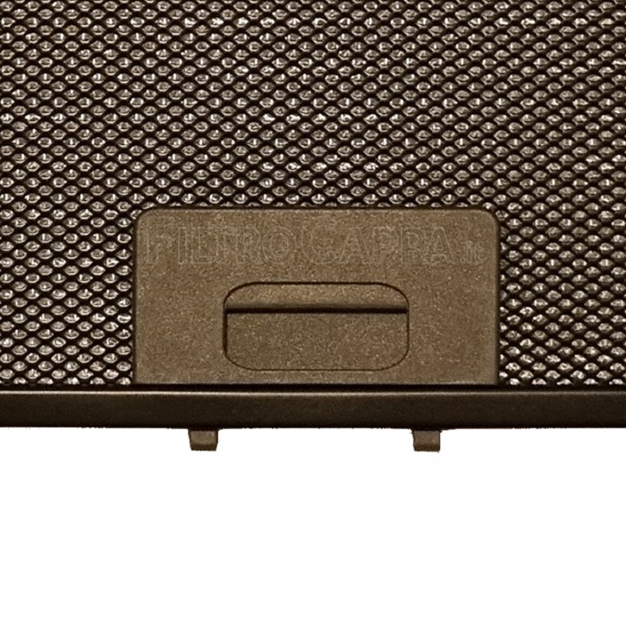 Metallfilter Schwarz 19,9 x 42,9 cm für Elica BOXIN Dunstabzugshaube GRI0172311A