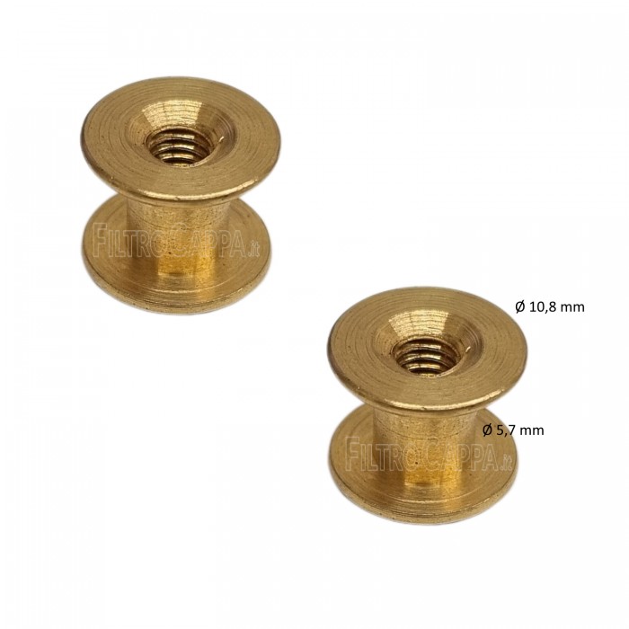 Kit de fixation par vis de visière pour capot Faber Franke 152 2152 133.0067.792