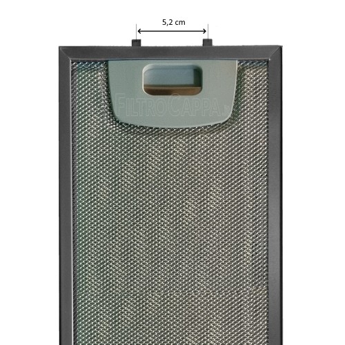 Filtro Metallico Griglia Mobile 55,2 x 17 cm per Cappa Elica GRI0009220 2