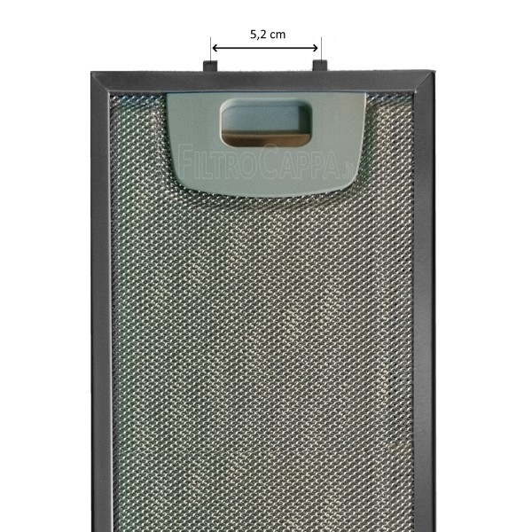 Filtre métallique 55,2 x 17 cm grille mobile pour hotte Elica GRI0009220
