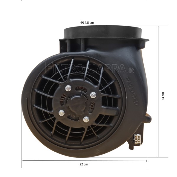 Motor para exaustor Galvamet Faber EMC R50DT065 GPE737 R211077