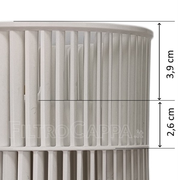 Diâmetro do ventilador diurno do motor 15 cm para motores GPE