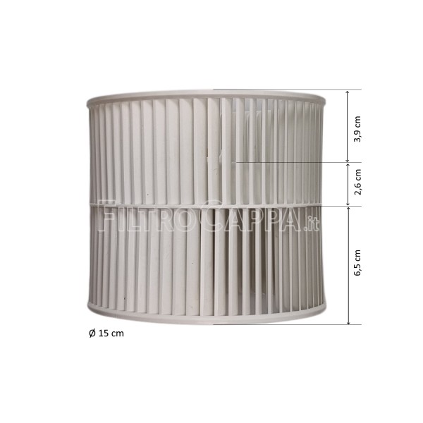 Diâmetro do ventilador diurno do motor 15 cm para motores GPE