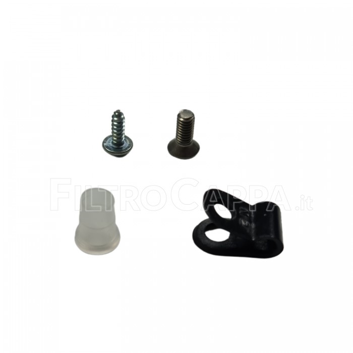 Kit boulon avec boucle de câble et vis pour hotte Faber Franke 133.0439.784 Kit boulon avec boucle de câble et vis pour hotte Faber Franke 133.0439.784