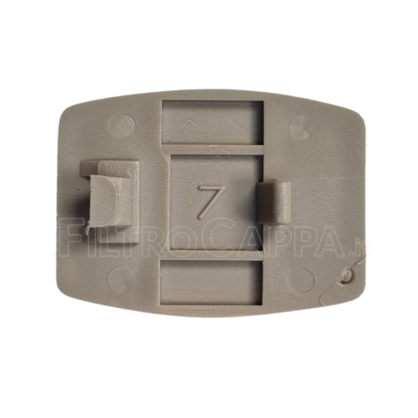 ALÇA DA GRADE DO FILTRO DE LIBERAÇÃO DO GANCHO (KIT DE 2 PEÇAS) ELICA TURBOAIR HOOD 3055AH ALÇA DA GRADE DO FILTRO DE LIBERAÇÃO DO GANCHO (KIT DE 2 PEÇAS) ELICA TURBOAIR HOOD 3055AH