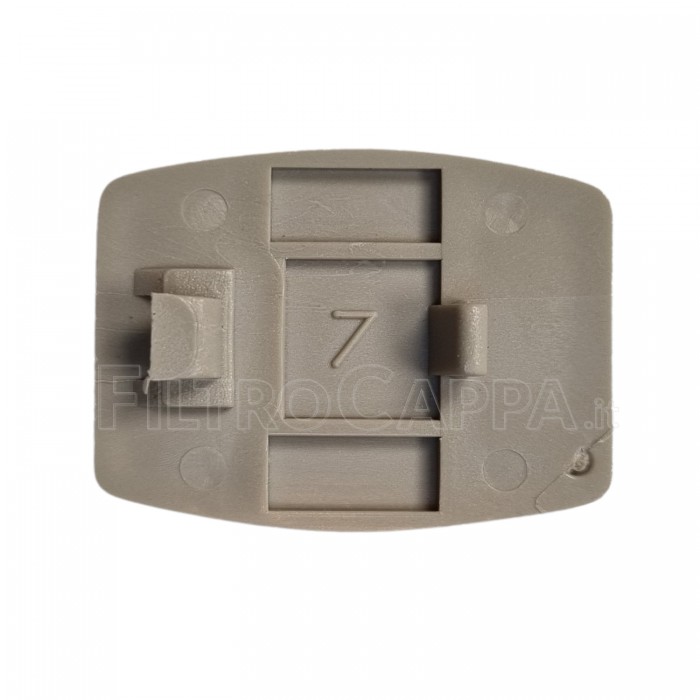 HOOK RELEASE FILTER GRID HANDLE (2 PIECES KIT) ELICA TURBOAIR HOOD 3055AH