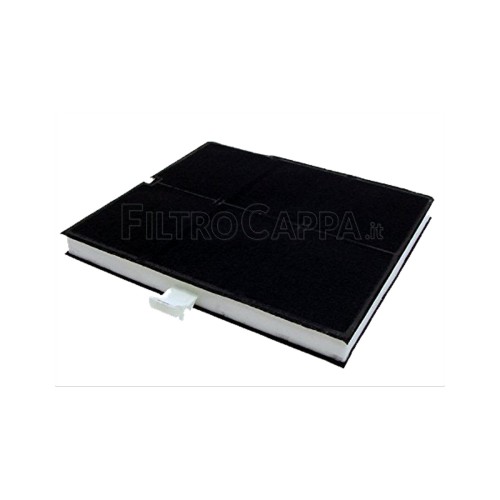 Filtro de carvão ativado 25,5 x 22,4 cm para coifa Bosch Siemens FKS170BSH