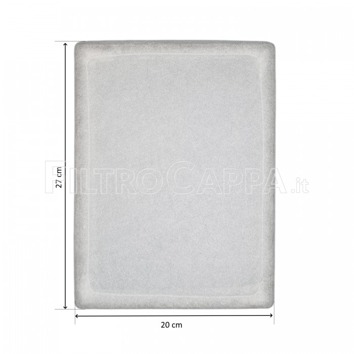 Filtro 20 x 27 cm para recuperador de calor Vortice VORT HR 200 12116 1.186.047.007