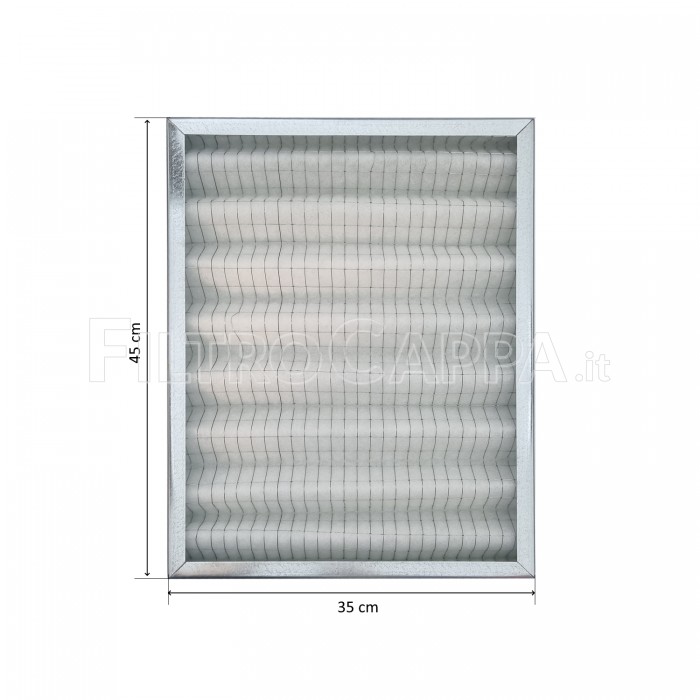 Filtre en tissu synthétique pour VORTICE VORT NRG FLAT 45662 4.700.013.263