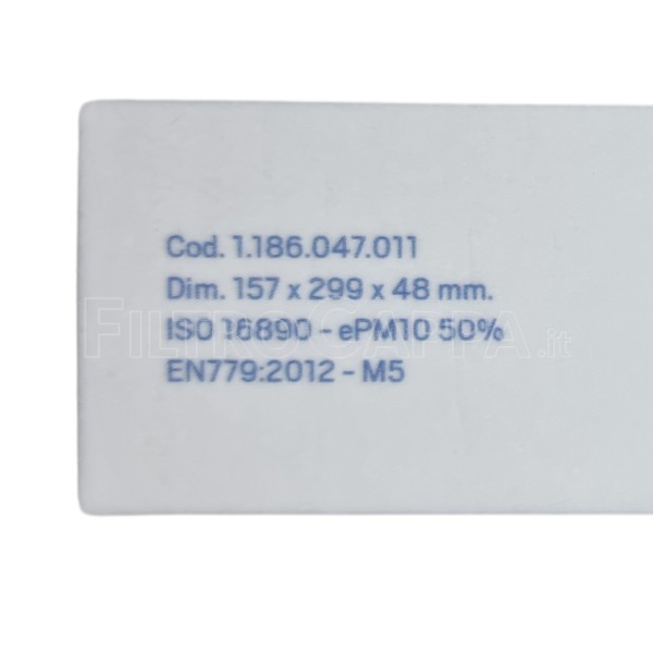 Filtre M5 FTR ePM10 299X157X48 pour VORTICE VORT HR 250 11675 1.186.047.011