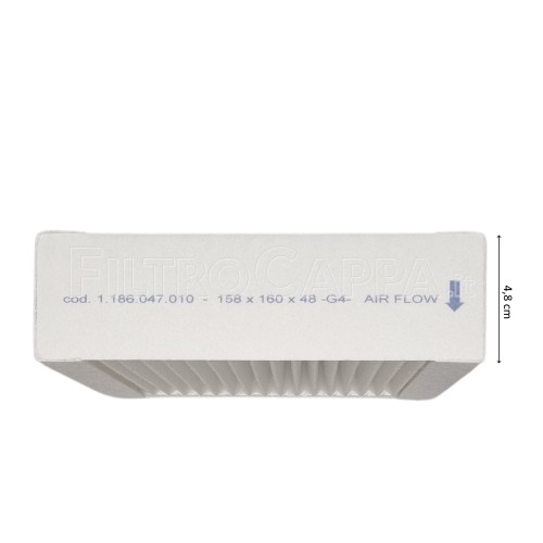 Filtro G4 160X160X48 VORTICE VORT HR 250 11675 1.186.047.010 2