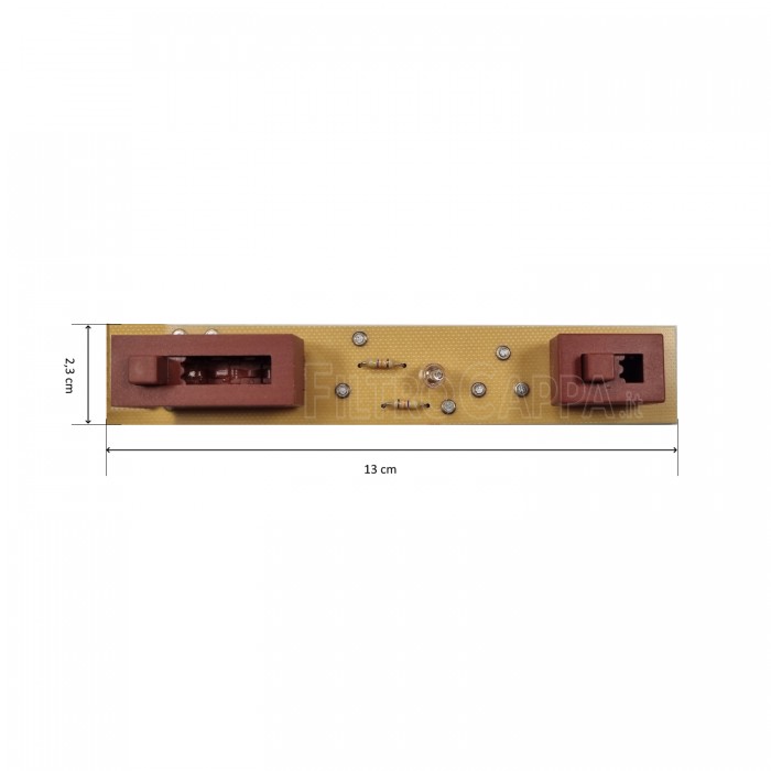 Control board slider for ELICA GARDA Cooker Hood 2012CG/R Control board slider for ELICA GARDA Cooker Hood 2012CG/R