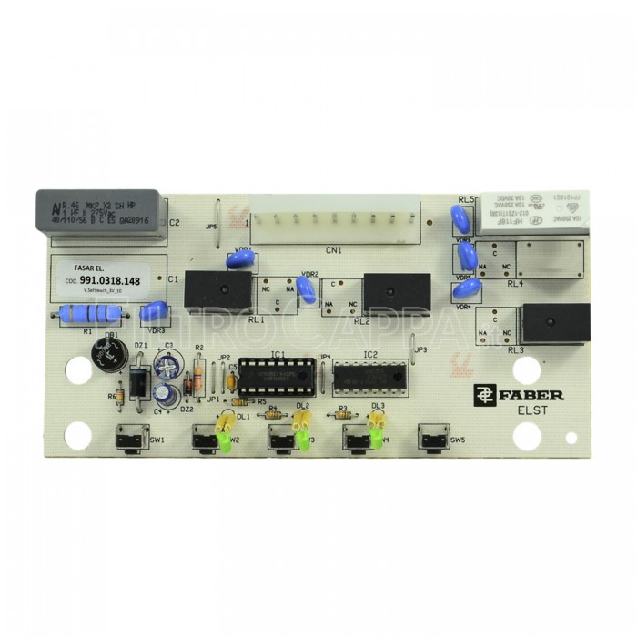 Tastiera elettronica soft touch 3 velocità 403000531 Cappa Faber Franke 133.0057.309