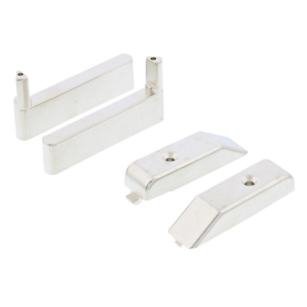 Hinge and support kit for glass panel Best 80936024 hood