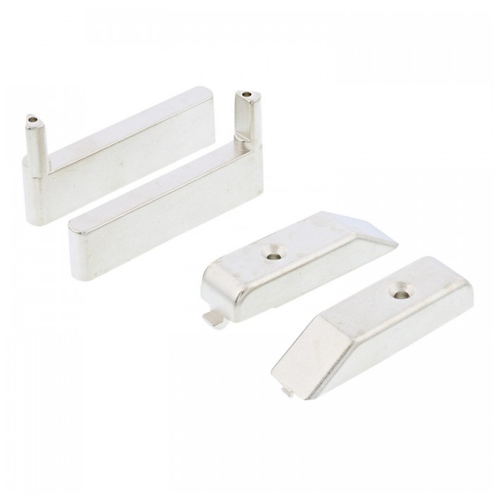 Kit cerniere e supporto per veletta vetro Cappa Best 80936024