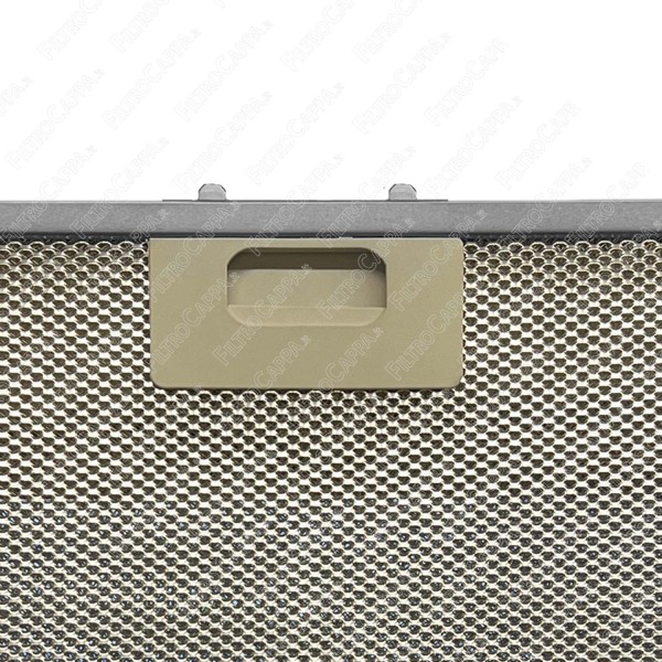 Filtre métallique en aluminium 26,8 x 30,6 cm pour hotte aspirante Elica LOL GRI0185179A