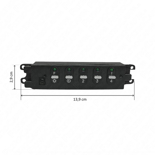 Teclado electrónico para campana extractora Faber 133.0060.941