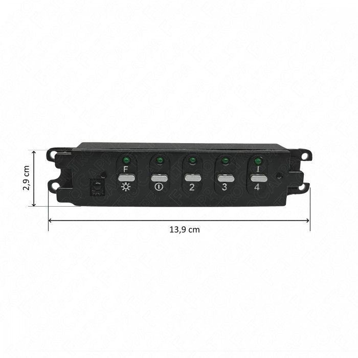 Electronic keyboard for Faber Cooker Hood 133.0060.941