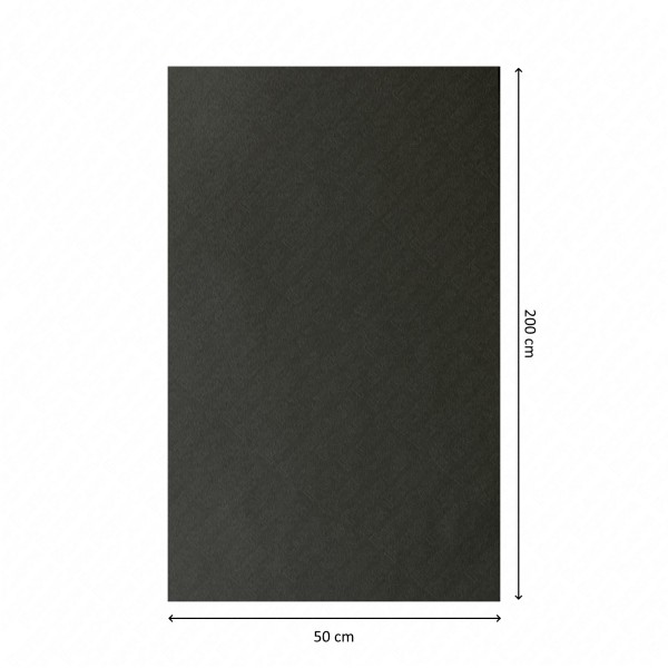 Filtro fonoassorbente adesivo spugna nera 200 x 50 cm per cappa