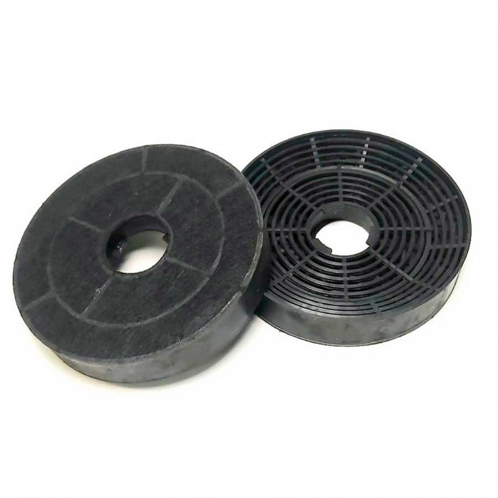 Kohlefilter (2 Stk.) 13,8 cm Durchmesser für Silverline Dunstabzugshaube YT971.1000.104