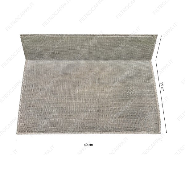 Filtro metálico de aluminio 55 x 40 cm para campana extractora Faber Franke FB2906 133.0053.061