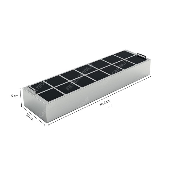 Ceramic charcoal filter blocks for Galileo Faber Franke 112.0548.448 112.0548.448