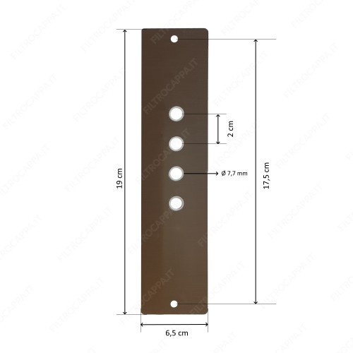 Support de clavier pour hotte aspirante MAX FIRE - AIRONE SP-VAR150003