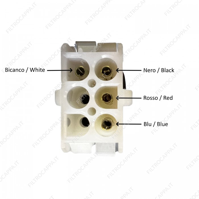 Motor 550 m³/h para exaustor MAX FIRE Original 141100381