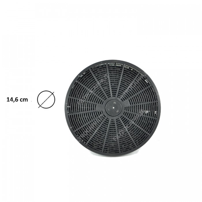 Kohlefilter Tecnowind Galvamet Typ J Durchmesser 14,6 cm