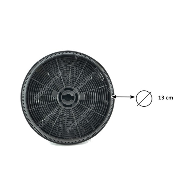 Filtro de Carbón Tecnowind Galvamet Tipo J Diámetro 14,6 cm