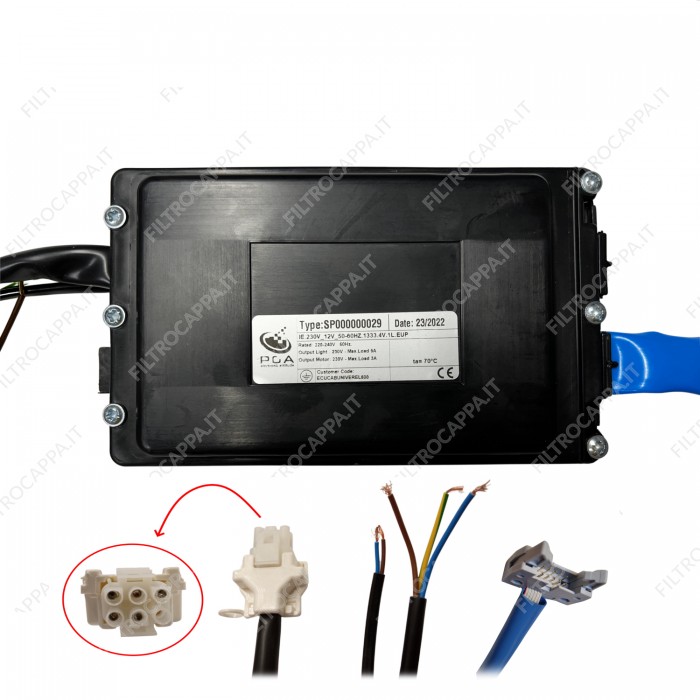 Electronic Control Unit for Airone Cooker Hood Keyboard CECUCABUNIVEREL500 Electronic Control Unit for Airone Cooker Hood Keyboard CECUCABUNIVEREL500