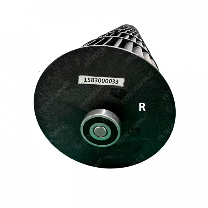 Ventilador de impulsor direito para cortina de ar Vortice AIR DOOR AD1500 1.583.000.033 Ventilador de impulsor direito para cortina de ar Vortice AIR DOOR AD1500 1.583.000.033