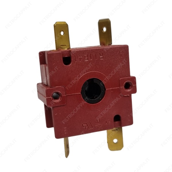 Kit de interruptor giratorio y perilla para campana extractora Faber Franke 133.0394.066