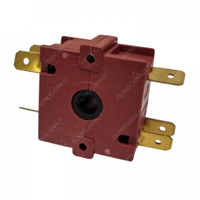 Kit de interruptor giratorio y perilla para campana extractora Faber Franke 133.0394.066