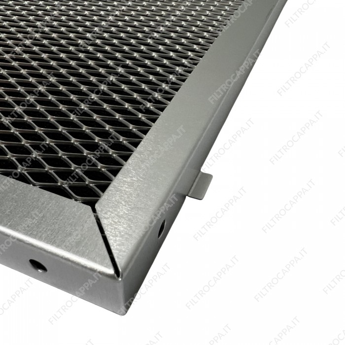 Filtre métallique lavable Carbon Frame 20,2 x 27,1 cm pour hottes Airone Amadeus ACFTCLA20X27X15000