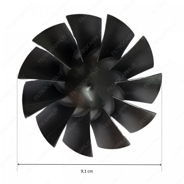 Laufrad für Wandabsauger VORTICE 11314 MEX 100/4 LL 1.211.132.010