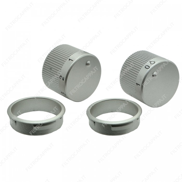 KIT MANOPOLE COMANDO LUCE E VELOCITA' CAPPA FABER DROP MUSA 133.0055.944