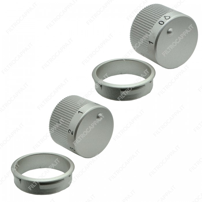 KIT MANOPOLE COMANDO LUCE E VELOCITA' CAPPA FABER DROP MUSA 133.0055.944